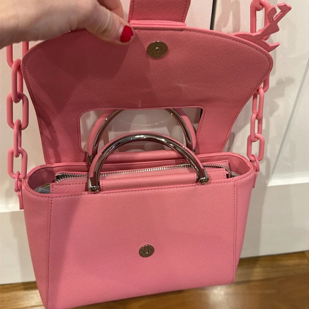 Loungefly Pink Flamingo Bag - Picture 4 of 6